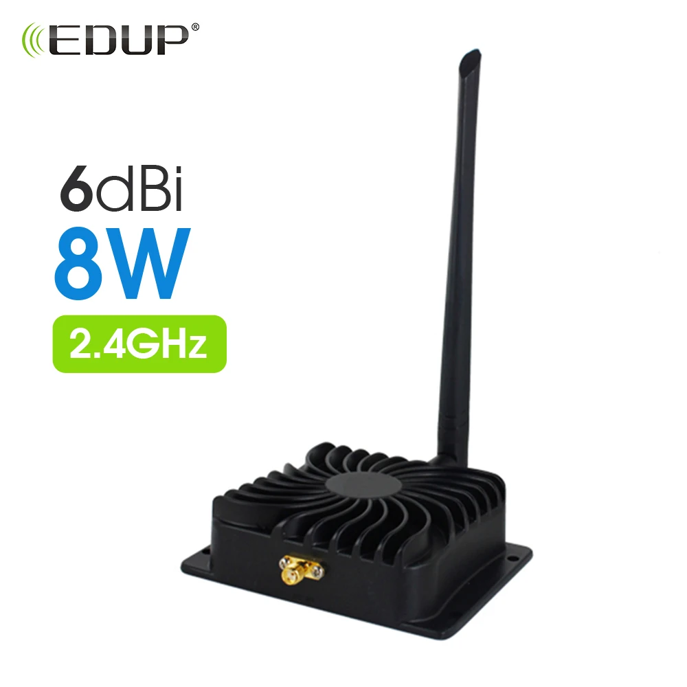 Wifi Range Extender - EDUP AB003 8W WiFiブースター 2.4GHz WiFi信号増幅器