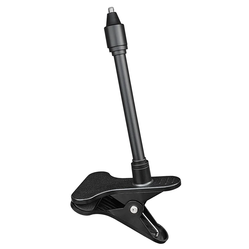 Webcam Stand Clip - ベビーモニターカメラホルダー用ノーパンチングポータブルクリップマウントウェブカメラスタンド、家庭用フレキシブルツイストマウントキット、ベビーベッドに取り付け可能