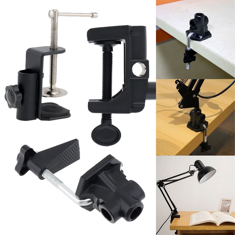 Webcam Stand Clip - ユニバーサルデスク C クランプアダプター固定コネクターマイクランプウェブカメラカメラサポートスタンドアクセサリー用