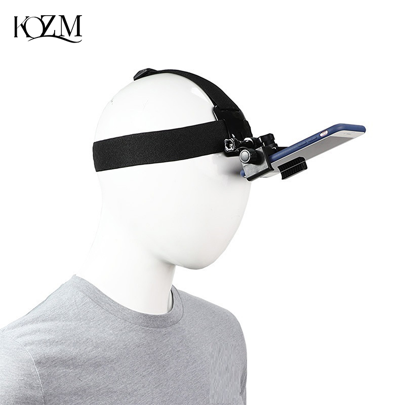 ヘッドマウントヘッドバンドブラケット調整可能なライブブロード - Webcam Stand Clip のレビューと価格