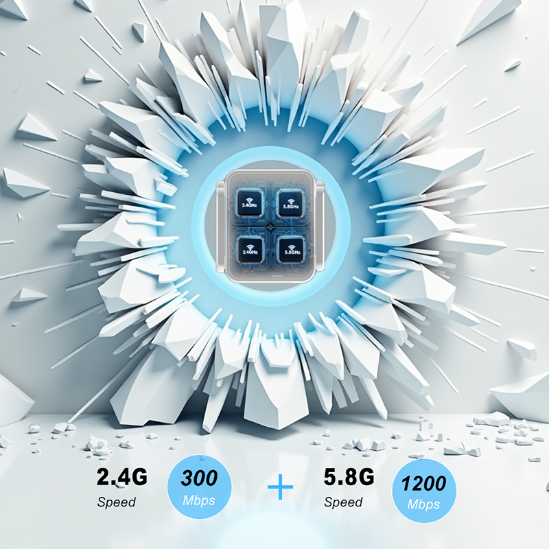 WIFI6 1500Mbps 5Ghz ワイヤレス WiFi - Wifi Range Extender のレビューと価格