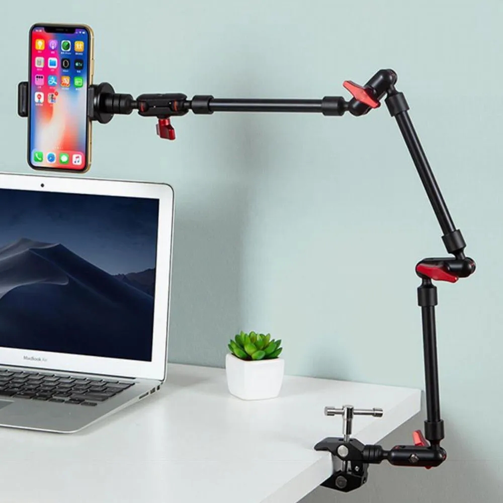 カメラマジックアーム スマートフォン用スーパークリップブラケ - Webcam Stand Clip のレビューと価格