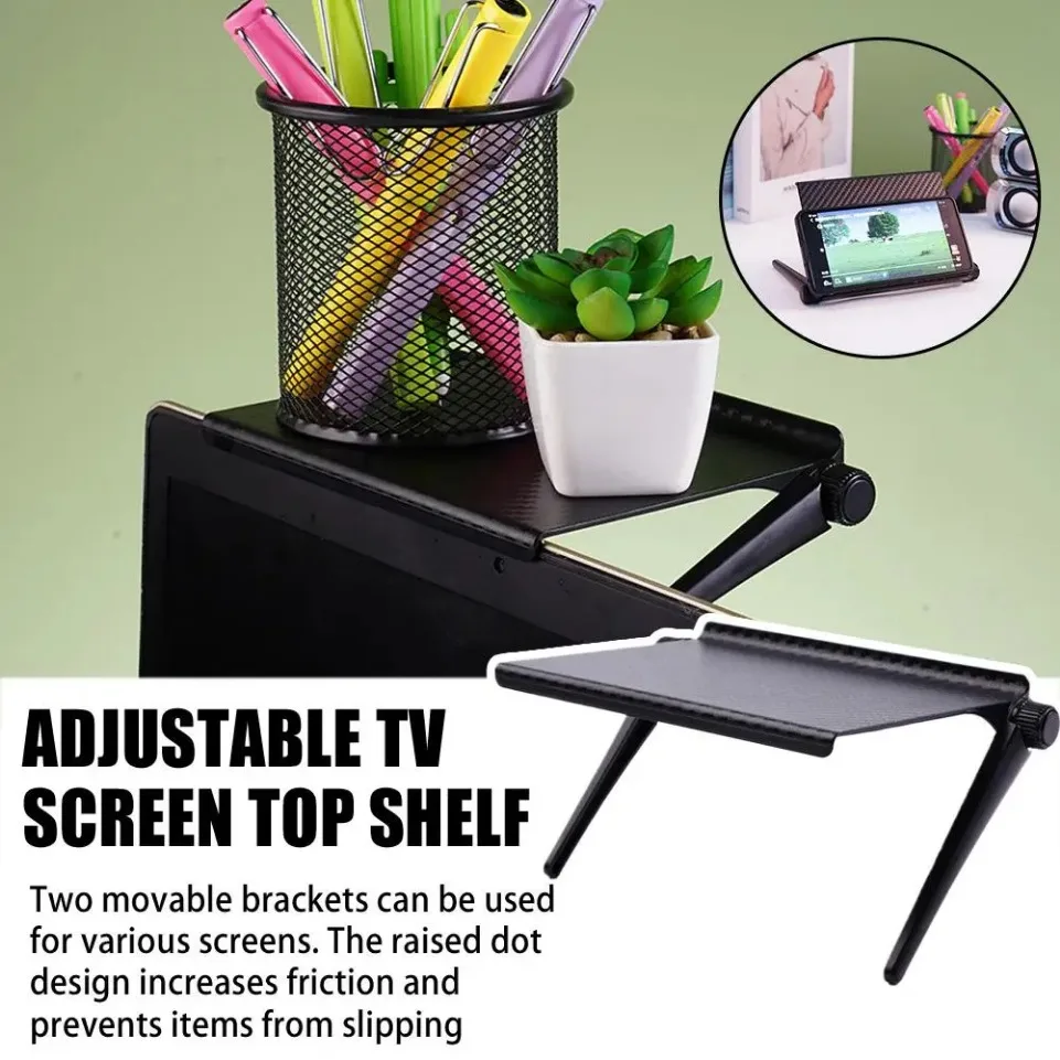 調整可能なテレビ/モニター上部棚オーガナイザー - ルーター - Document Holder Monitor のレビューと価格