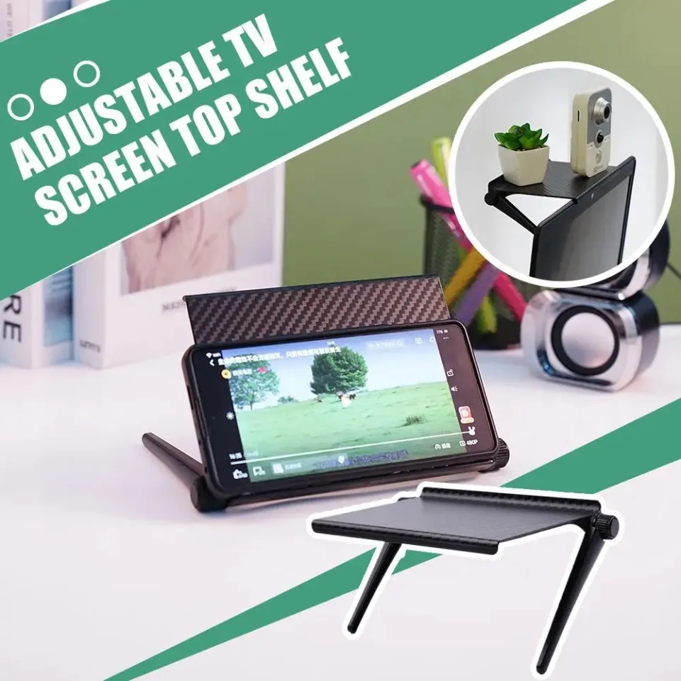 調整可能なテレビ/モニター上部棚オーガナイザー - ルーター - Document Holder Monitor のレビューと価格