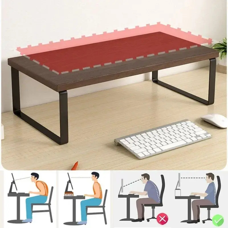 収納ラック付きクリエイティブモニタースタンド - 家庭やオフ - Document Holder Monitor のレビューと価格
