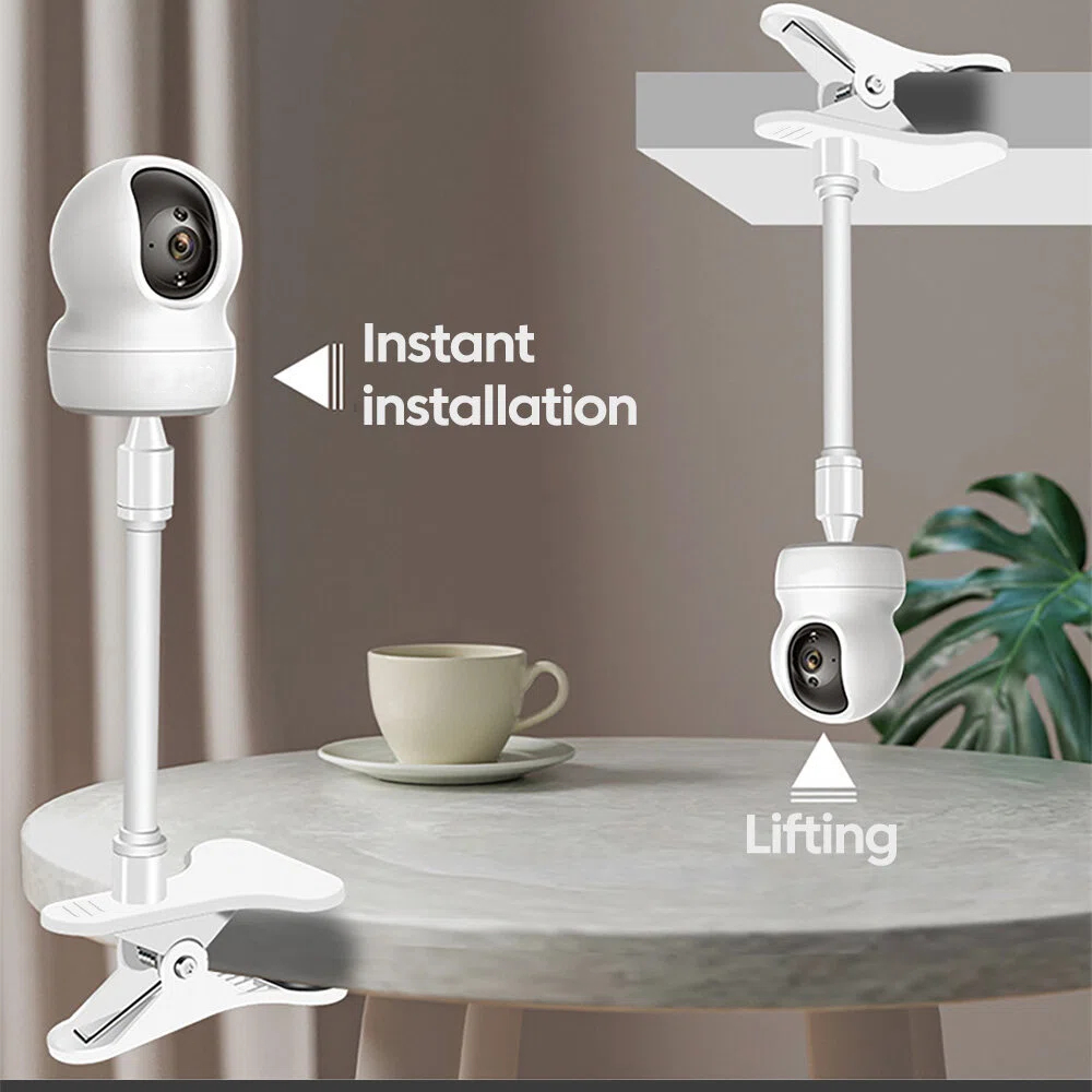 Protable フレキシブルカメラクランプマウント ベビー - Webcam Stand Clip のレビューと価格