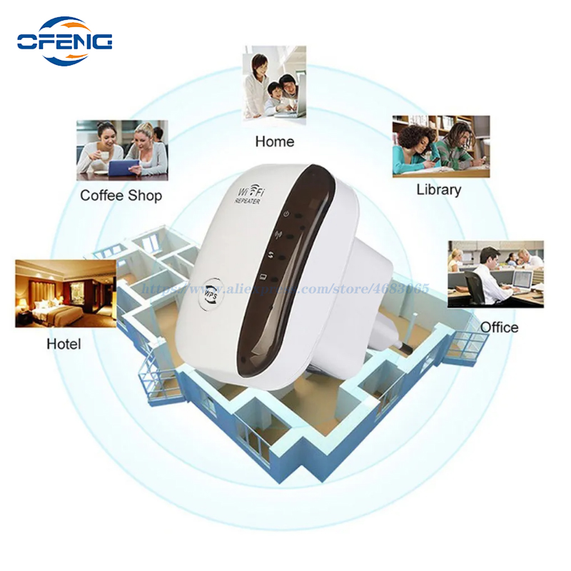 長距離ワイヤレスwifiエクステンダー,ルーター,リピーター - Wifi Range Extender のレビューと価格