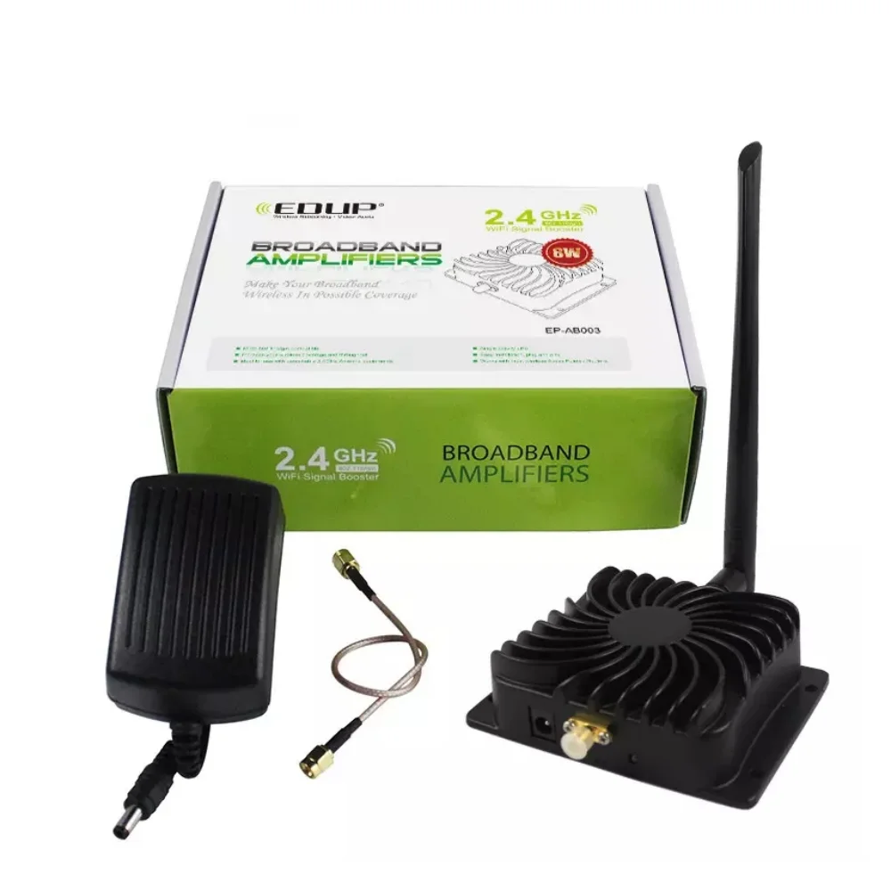 EDUP AB003 8W WiFiブースター 2.4GHz - Wifi Range Extender のレビューと価格