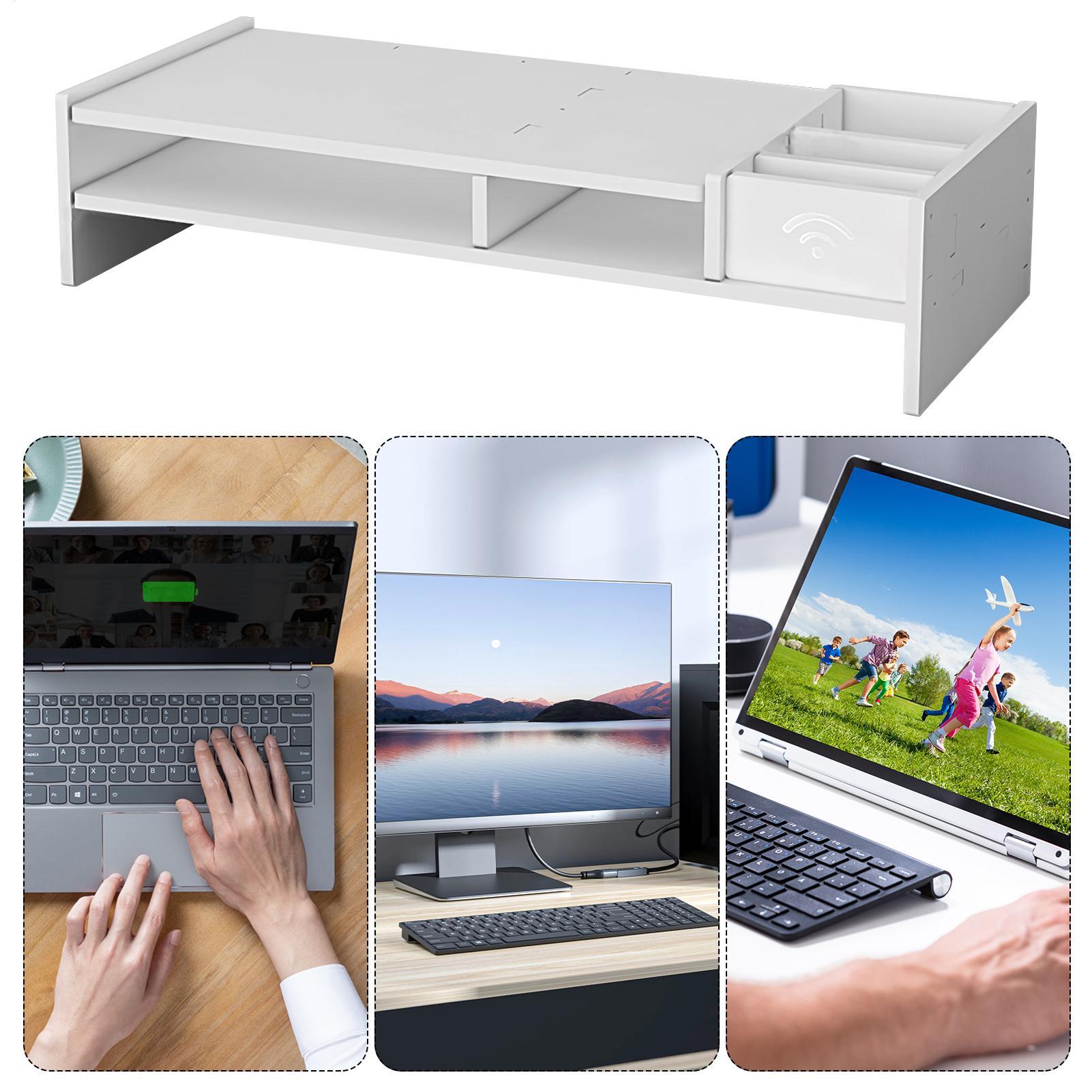 オフィス整理用モニターライザー 3段デスクオーガナイザーシェ - Document Holder Monitor のレビューと価格