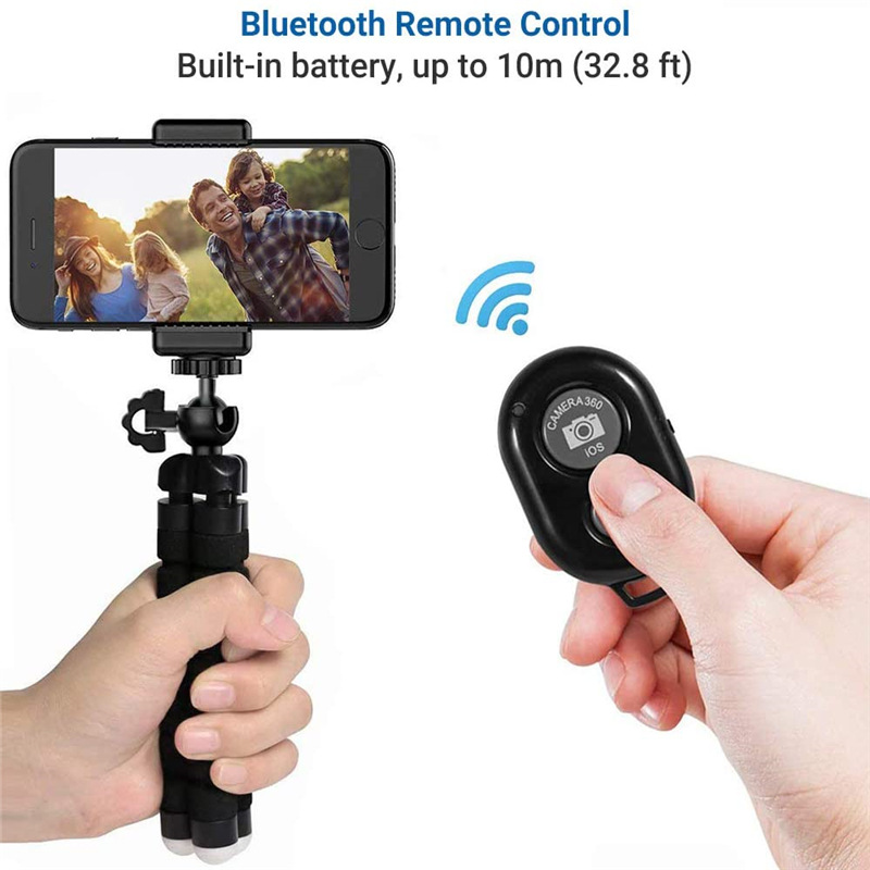 ミニ万能タコ三脚一脚、スマホクリップ付きウェブカメラホルダー - Webcam Stand Clip のレビューと価格