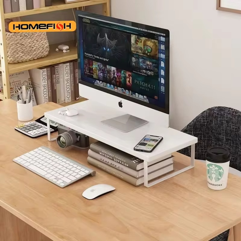 調整可能なモニターライザー、内蔵収納棚付きで、効率的な自宅や - Document Holder Monitor のレビューと価格