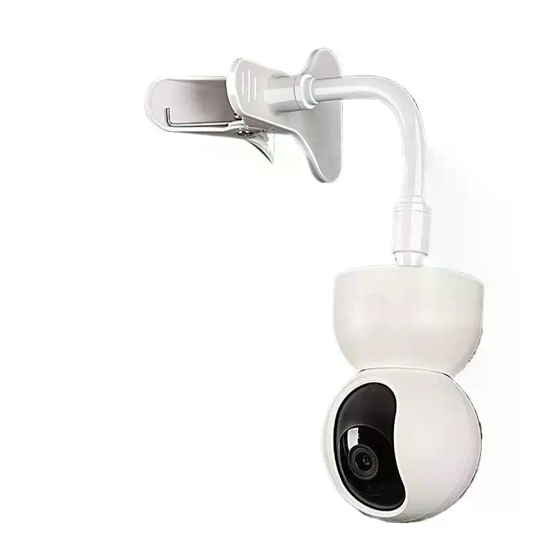 1 セットベビーモニターカメラホルダースタンド柔軟なカメラク - Webcam Stand Clip のレビューと価格