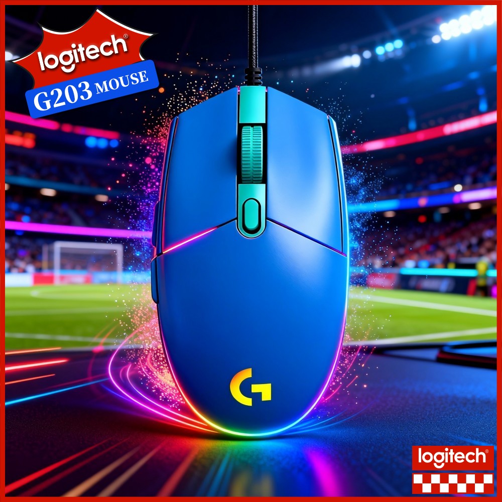 ロジクール G203 有線ゲーミングマウス ソフトRGBバッ - Logitech Mouse G203 のレビューと価格