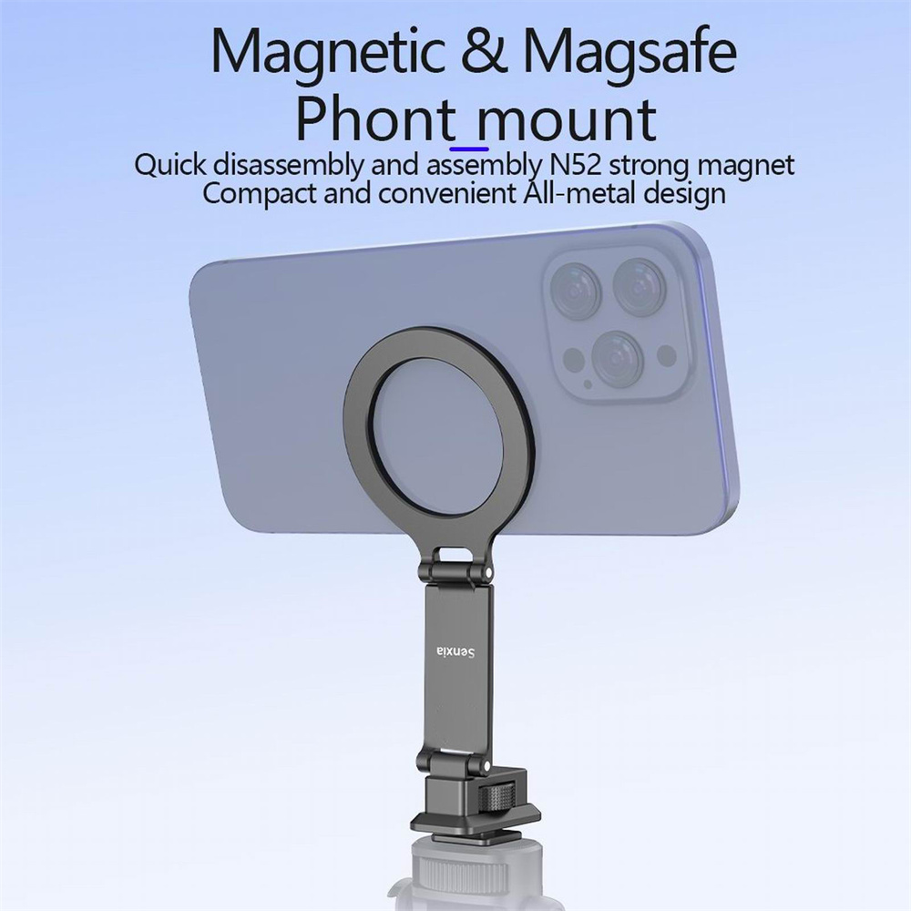 2026 アルミニウム製カメラホットシュー磁気式スマホホルダ - Document Holder Monitor のレビューと価格