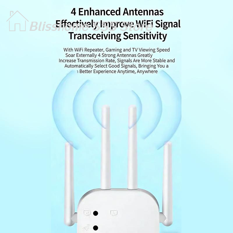 【S】1PC WiFiルーター長距離無線信号増幅器ルーター3 - Wifi Range Extender のレビューと価格