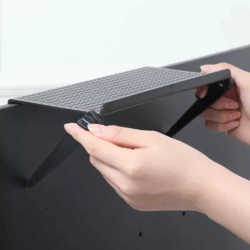 テレビ画面トップ収納棚 調節可能なモニター収納ラック コンピ - Document Holder Monitor のレビューと価格