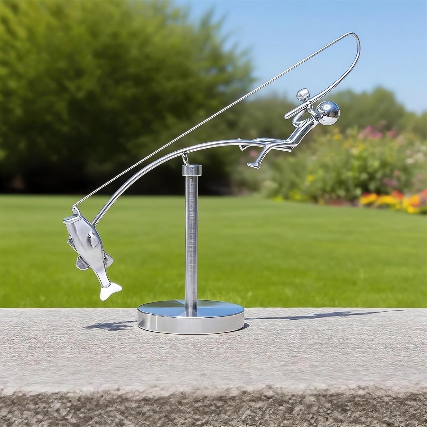 メタルバランス彫刻 大型メタルキネティックアート デスク物理 - Cool Office Tech Gadgets のレビューと価格