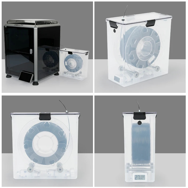 3Dプリンターフィラメント乾燥ボックス、気密防湿保管庫、リア - Document Holder Monitor のレビューと価格